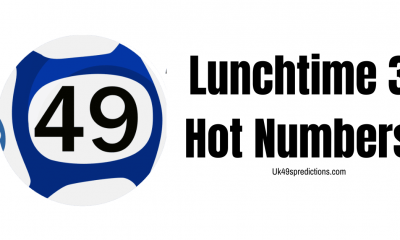 Lunchtime 3 hot numbers for today 13 November 2022