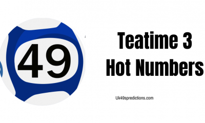 Teatime 3 Hot Numbers For Today 18 December 2022